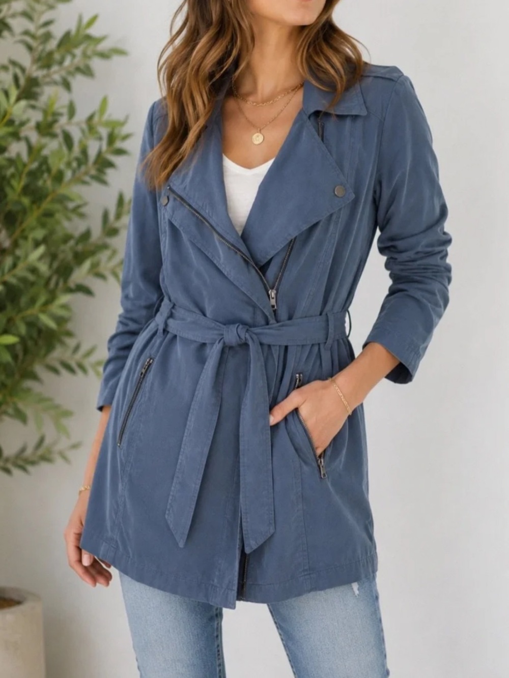 Blank NYC High Seas Trench Coat